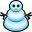 Snow Man Icon 32x32 png